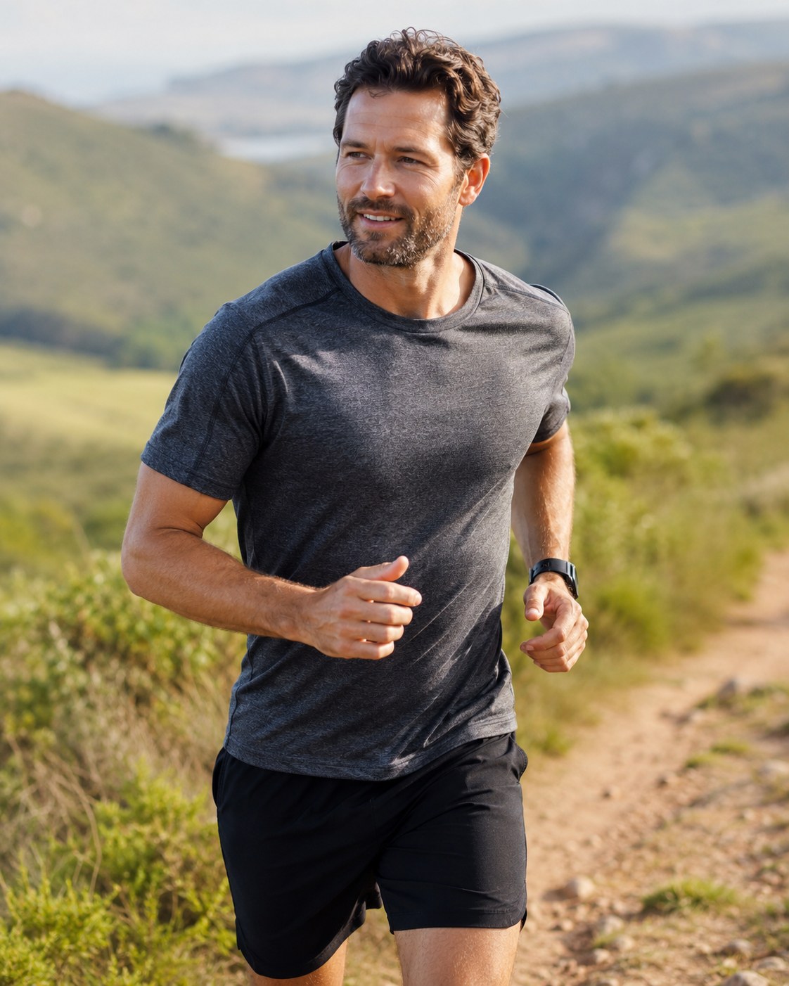 Active adult outdoors representing energy, wellness, and personalized health goals